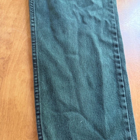 Stefano Green Denim Jeans 36X34 Straight Leg - Picture 3 of 14